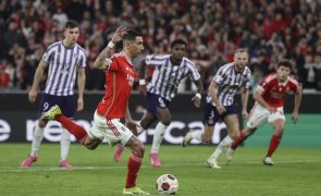 Benfica vence em casa o Toulouse na corrida aos 'oitavos' da Liga Europa