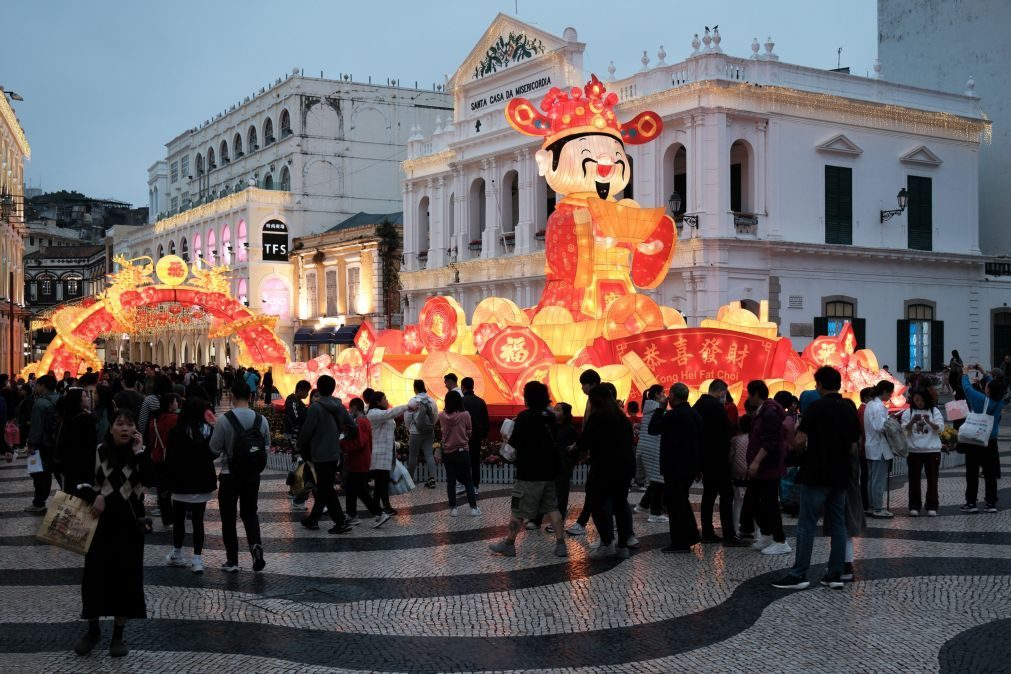 Mais de 1,3 milhões de visitantes em Macau na semana do Ano Novo Lunar