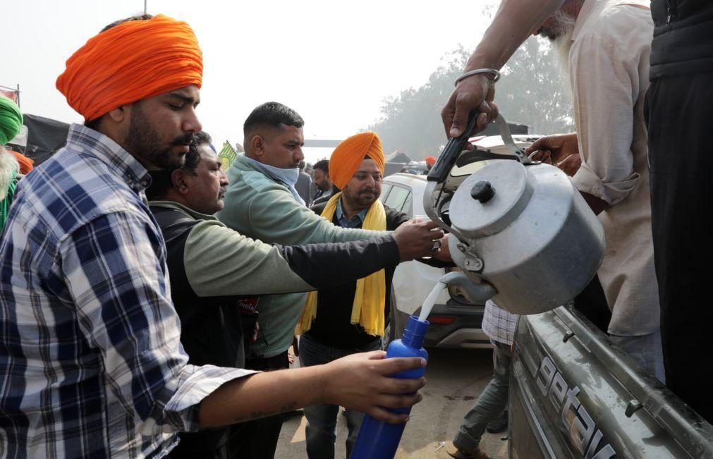 Governo indiano propõe plano de apoio agrícola para evitar marcha para Nova Deli