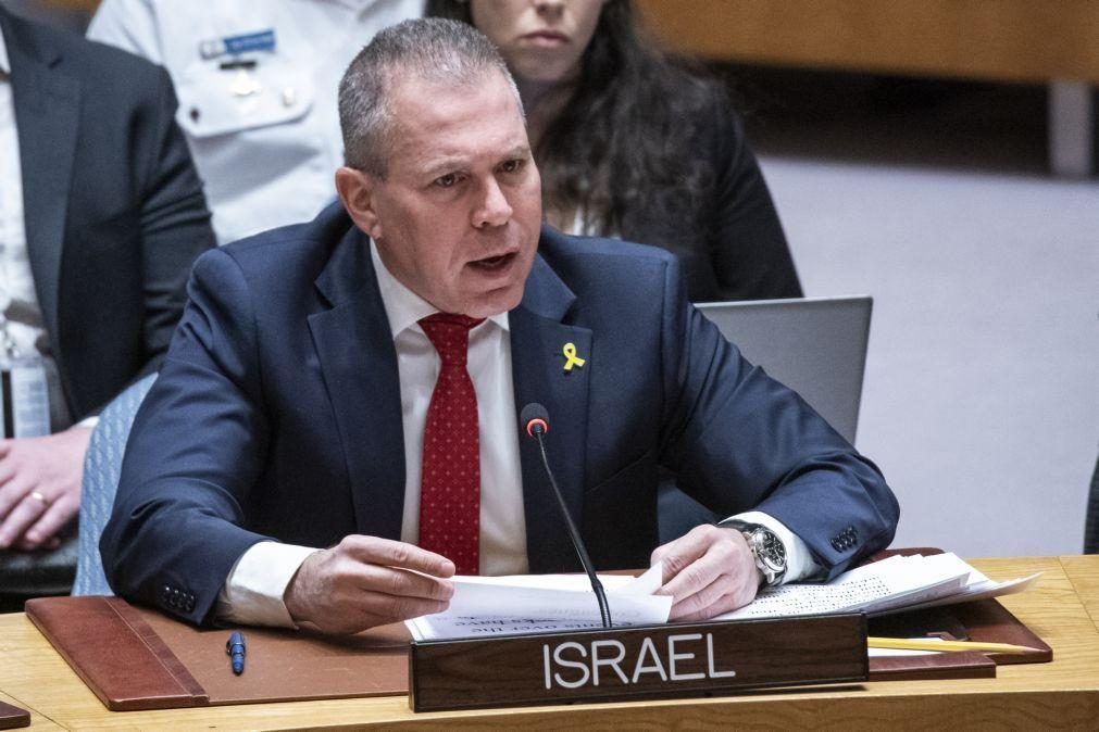 Embaixador israelita acusa ONU de cumplicidade com Hamas em Gaza
