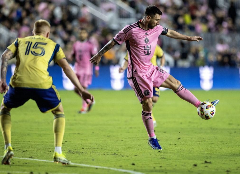 Inter Miami de Lionel Messi vence jogo inaugural da MLS de 2024