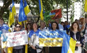 Ucranianos em Portugal agradecem apoio e prometem lutar até ao fim, mesmo 