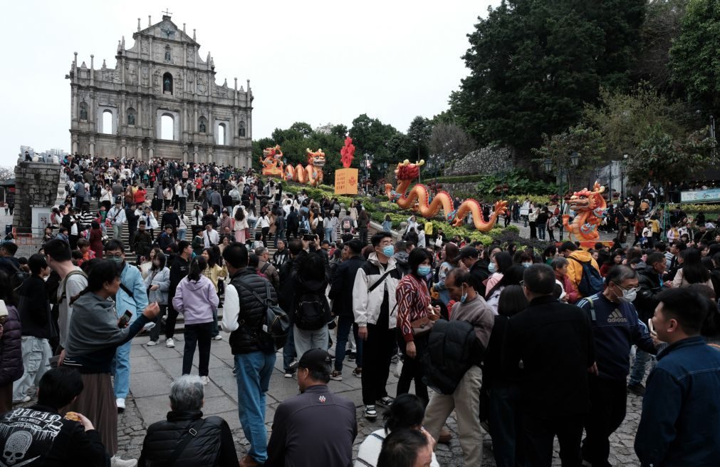Macau regista 2,86 milhões de visitantes em janeiro