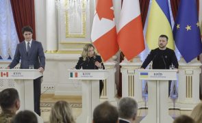 Meloni assegura continuação do apoio à Ucrânia na abertura da reunião do G7