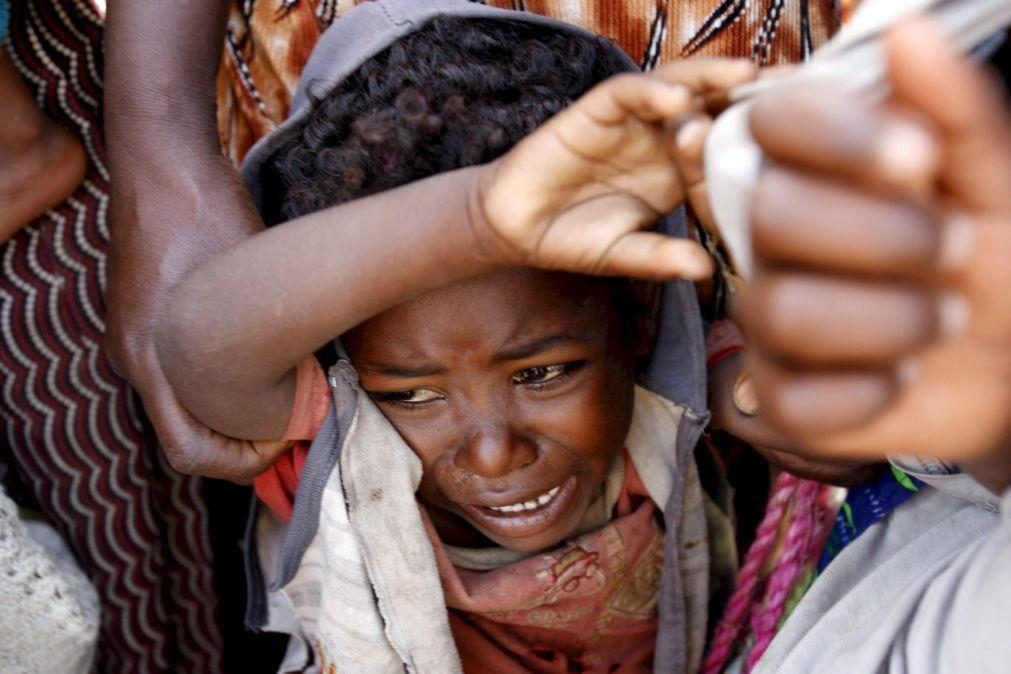 Um milhão de crianças etíopes vão sofrer de desnutrição aguda este ano