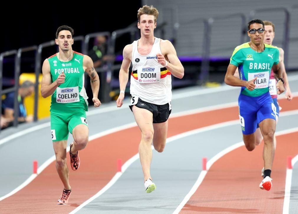 Coelho embala para final dos 400 metros dos Mundiais com recorde nacional
