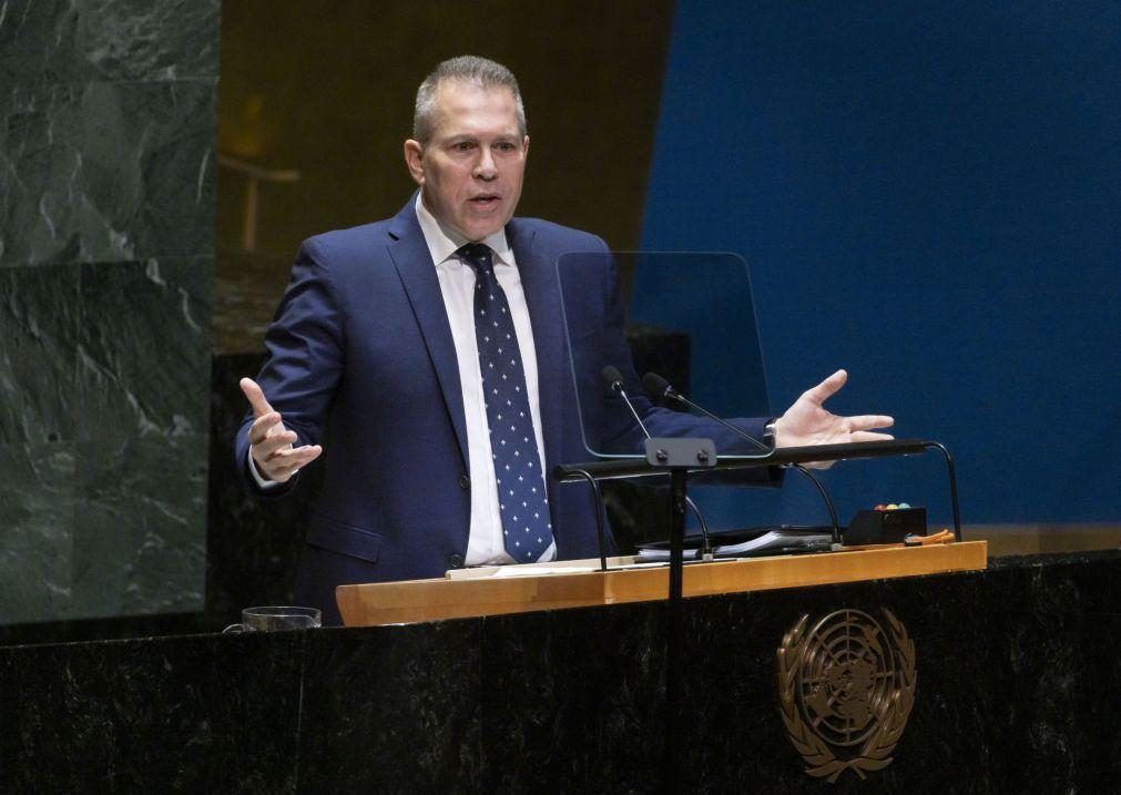 Telavive chama embaixador na ONU após 