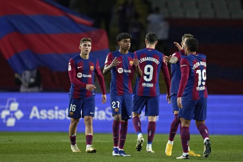FC Barcelona regressa às vitórias e sobe à condição a segundo em Espanha