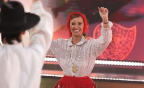 Dança Com As Estrelas Cristina Ferreira veste-se a rigor para dançar danças tradicionais portuguesas