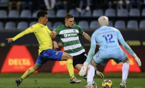 Sporting ganha por 3-0 na visita a Arouca e consolida liderança da I Liga