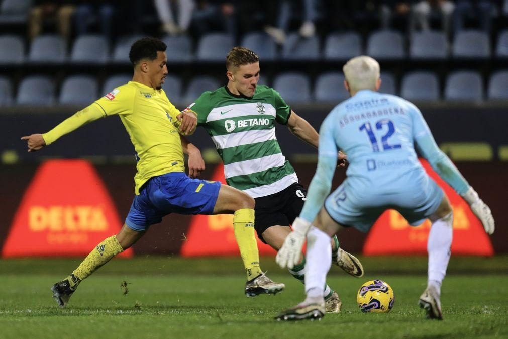 Sporting ganha por 3-0 na visita a Arouca e consolida liderança da I Liga