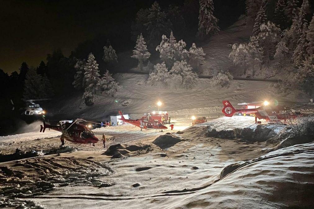 Encontrados mortos cinco dos seis alpinistas desaparecidos nos Alpes suíços