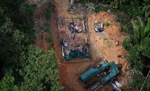 Mineração destrói quatro campos de futebol/dia em terras indígenas na Amazónia brasileira