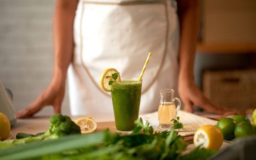 Receita  - Refrescante sumo detox para um estilo de vida mais saudável