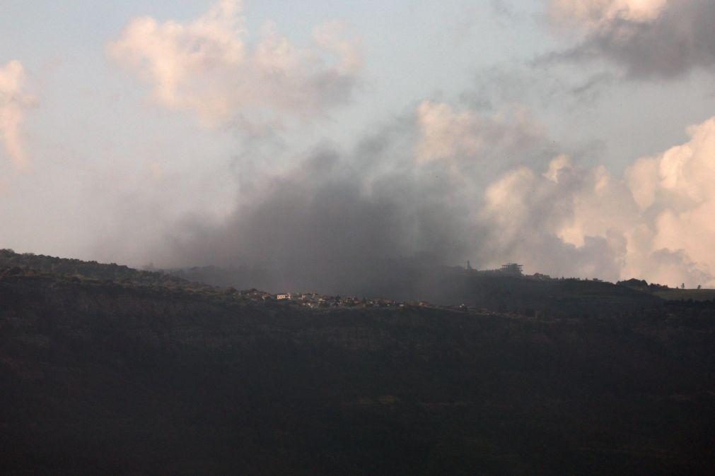 Exército bombardeia o leste do Líbano pela segunda vez em menos de 24 horas