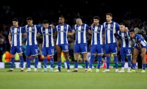 FC Porto eliminado pelo Arsenal nos penáltis nos oitavos de final da 'Champions'