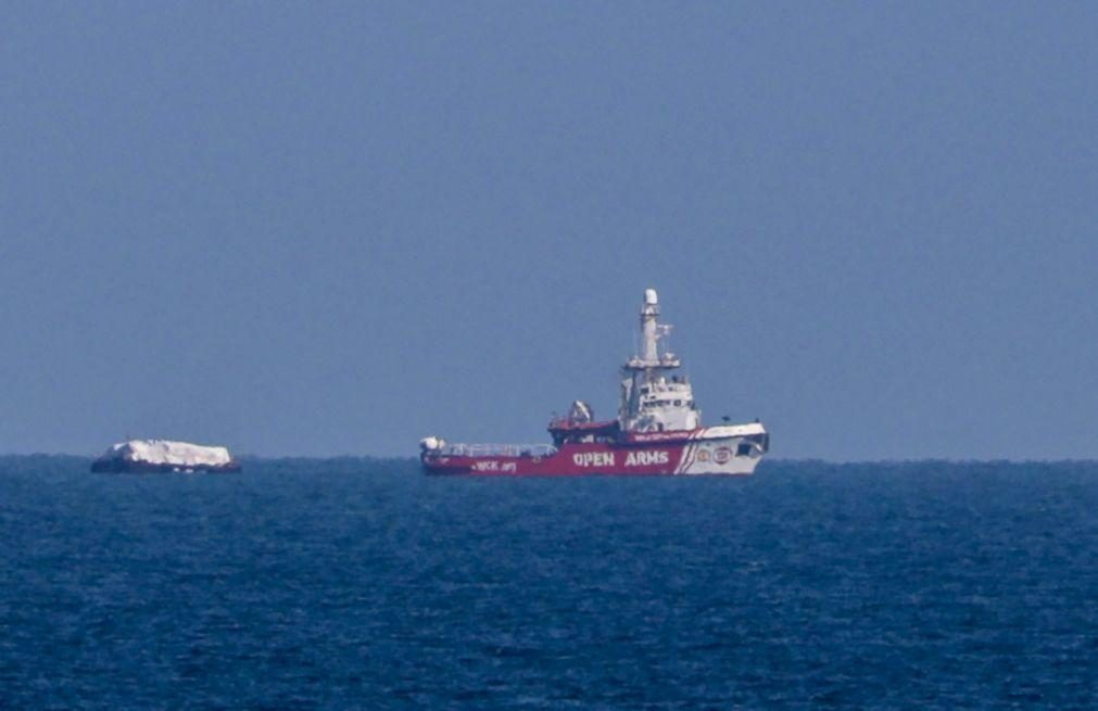 Israel: Primeiro navio de ajuda humanitária começou a descarregar na Faixa de Gaza