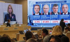 Candidatos derrotados reconhecem vitória de Vladimir Putin nas eleições