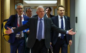 Chefes da diplomacia da UE aprovam mais 5.000 ME em apoio militar à Ucrânia