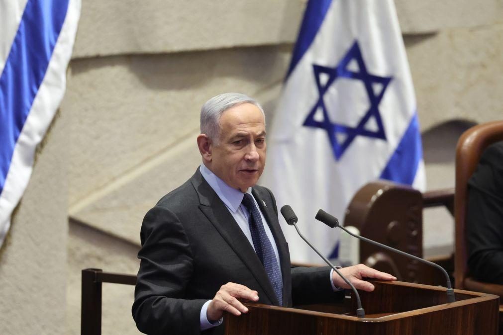 Netanyahu manifesta a Biden determinação em 