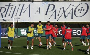 Portugal faz último treino na Cidade do Futebol e viaja até Guimarães