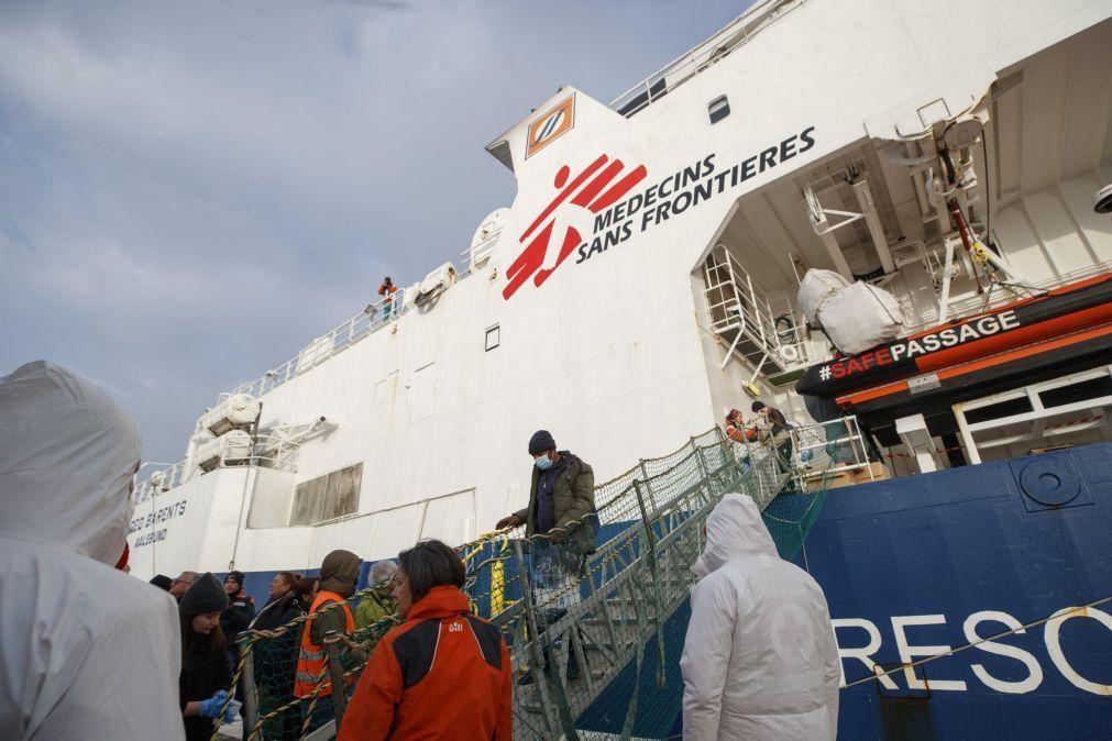 Tribunal italiano apresa navio dos Médicos Sem Fronteiros durante 20 dias