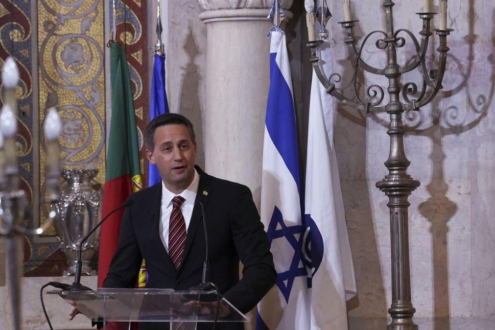 Embaixador de Israel em Lisboa relaciona UNRWA com Hamas após apoio de Portugal