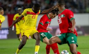 Angola, de Pedro Gonçalves, perde diante de Marrocos em jogo de data FIFA