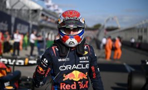 Max Verstappen na pole position do GP da Austrália de Fórmula 1