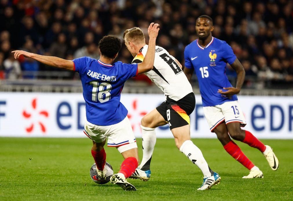 Alemanha vence em França com primeiro golo aos oito segundos