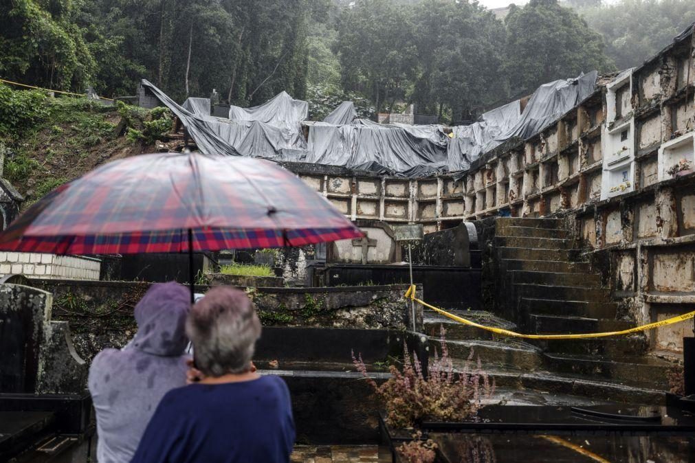 Pelo menos 12 mortos no Rio de Janeiro e no Espírito Santo devido a chuvas fortes