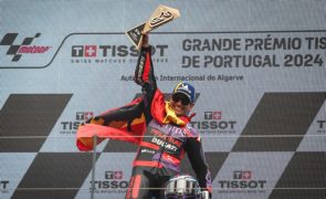 Jorge Martin vence MotoGP em Portimão, Oliveira foi nono
