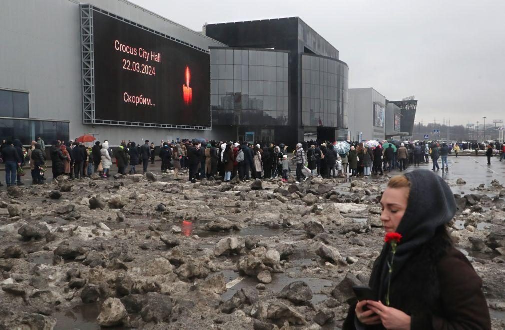 Autoridades russas elevam para 182 os mortos do atentado terrorista de sexta-feira