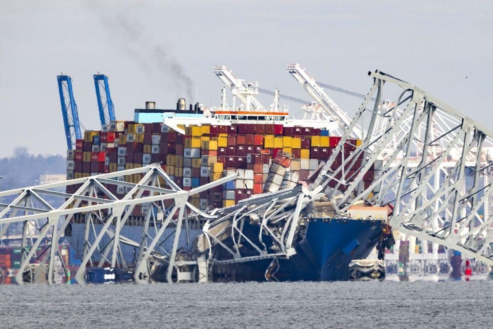 Inspeção em junho detetou problemas no navio que embateu contra ponte nos EUA