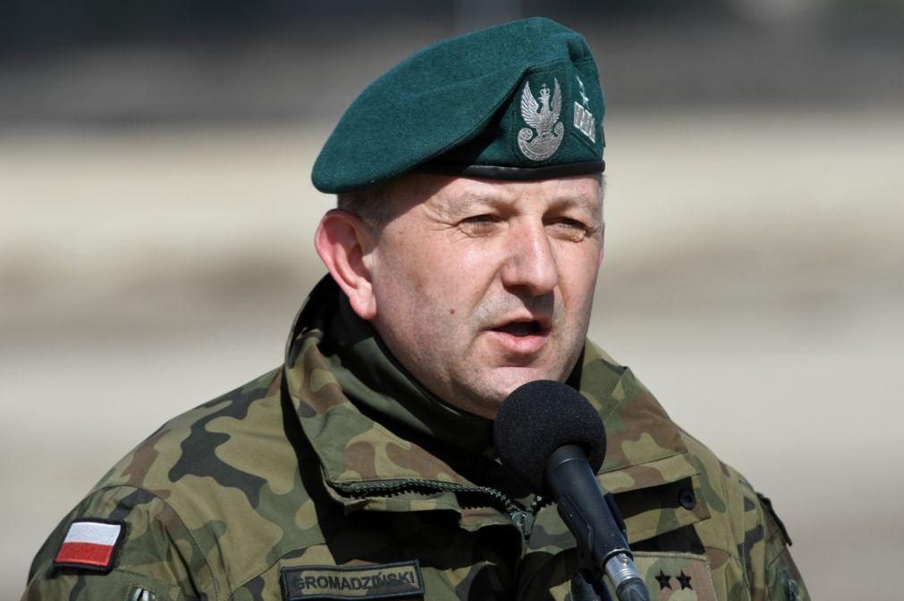 Polónia demite comandante do Eurocorps após inquérito de contraespionagem