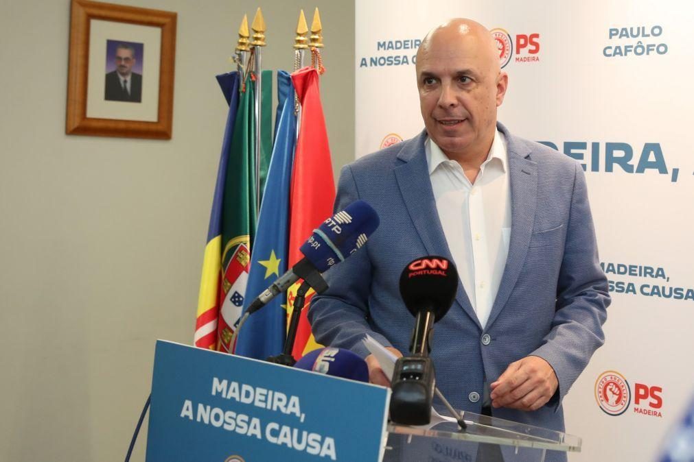 PS/Madeira diz que eleições regionais antecipadas 