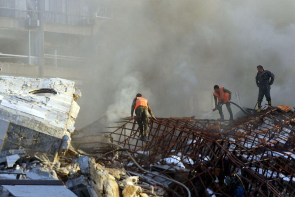 Sobe para 11 número de mortos em alegado ataque israelita em Damasco
