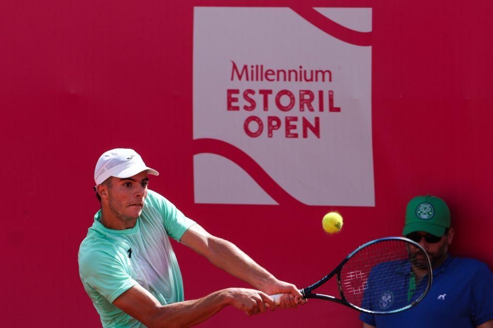 Português Jaime Faria eliminado na primeira ronda do Estoril Open