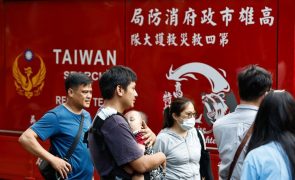 Dezenas de pessoas libertadas de túneis após terramoto em Taiwan