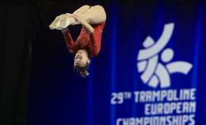 Portugal alcança bronze na final feminina por equipas nos Europeus de trampolins