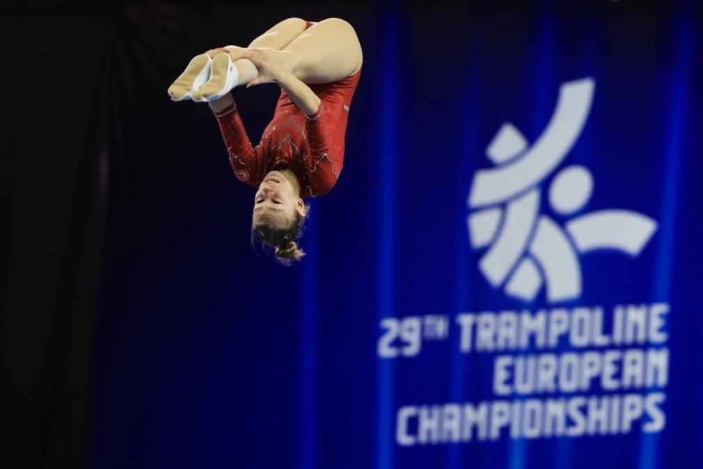 Portugal alcança bronze na final feminina por equipas nos Europeus de trampolins