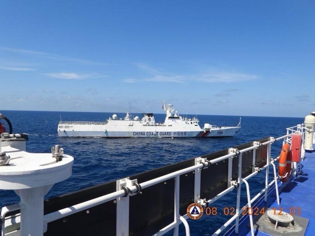 Filipinas, EUA, Japão e Austrália fazem exercícios navais no mar do Sul da China