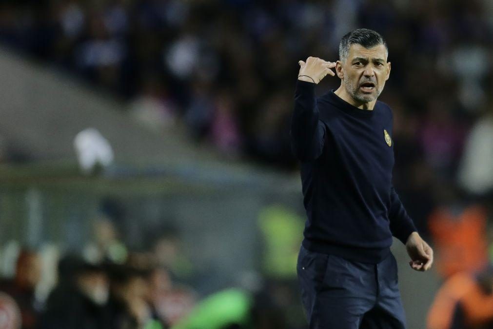 Conceição espera jogo difícil mas quer que FC Porto volte a ser equipa alegre