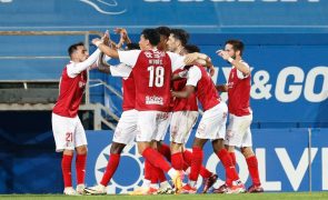 Sporting de Braga vence no Estoril e alcança FC Porto no terceiro lugar