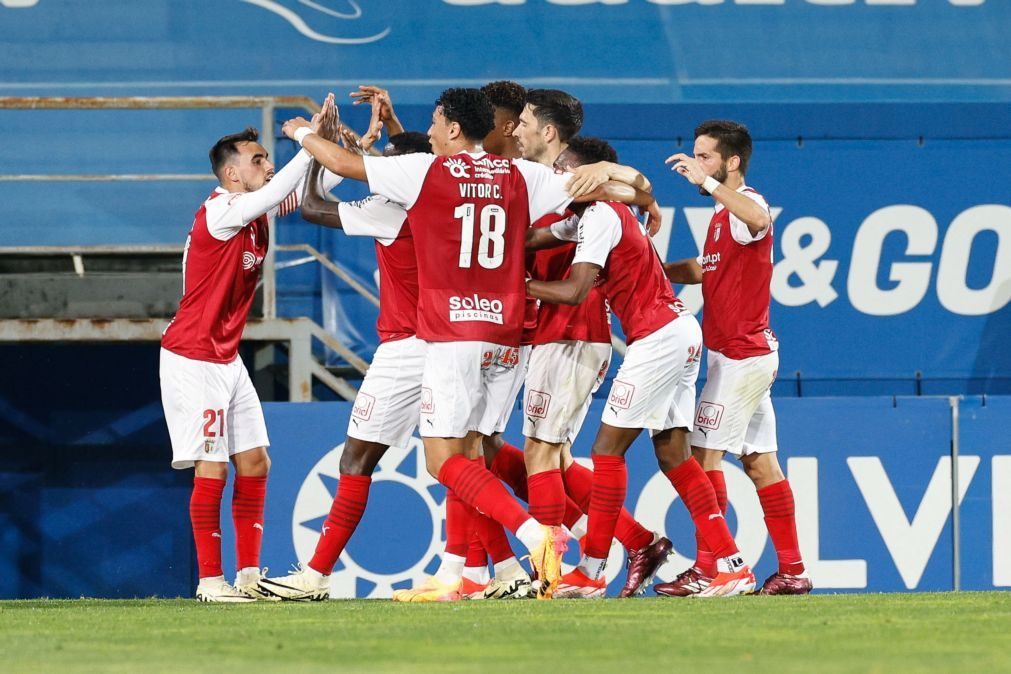 Sporting de Braga vence no Estoril e alcança FC Porto no terceiro lugar