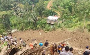 Novo balanço aponta para 18 mortos na Indonésia em aluimento de terras