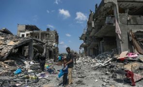 Exército israelita avisa palestinianos para não regressarem ao norte da Faixa de Gaza