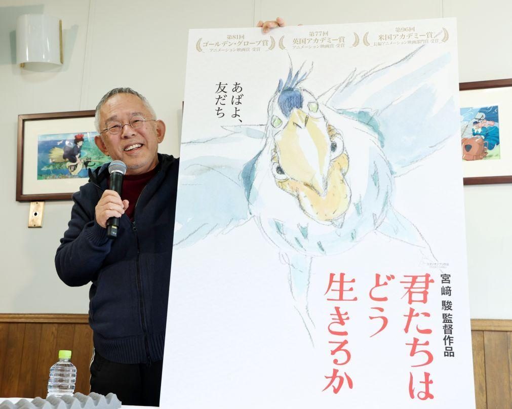Festival de Cannes atribui Palma d'Ouro ao estúdio japonês de animação Ghibli