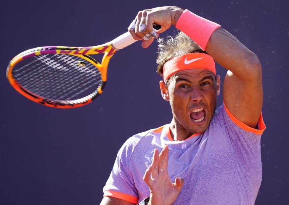 Tenista Rafael Nadal afastado na segunda ronda do torneio de Barcelona