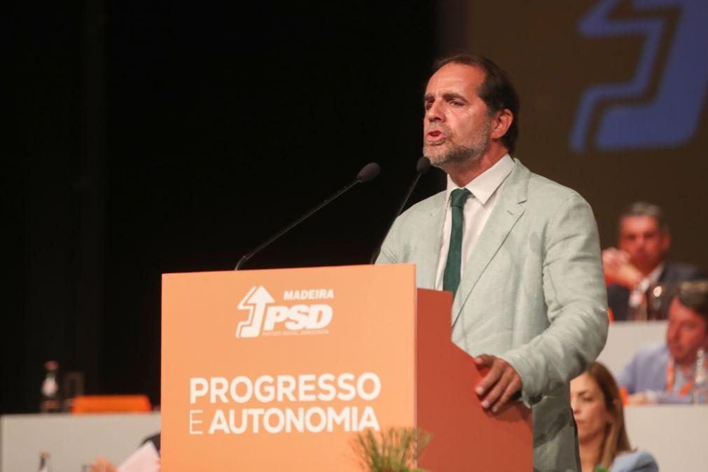 Albuquerque defende união no PSD/Madeira para enfrentar as eleições regionais